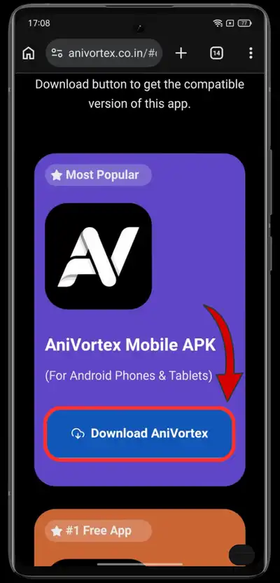 AniVortex App (Official) Download For Android & TV 2026 15 1