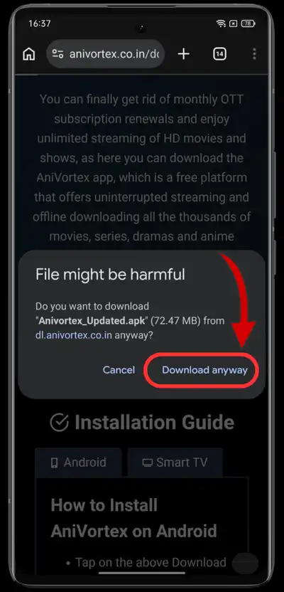 AniVortex App (Official) Download For Android & TV 2026 16 2