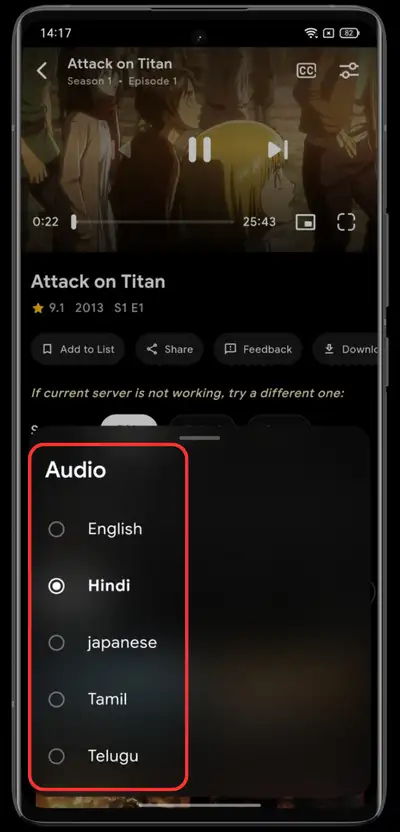 AniVortex App (Official) Download For Android & TV 2026 14 Multi Language Support